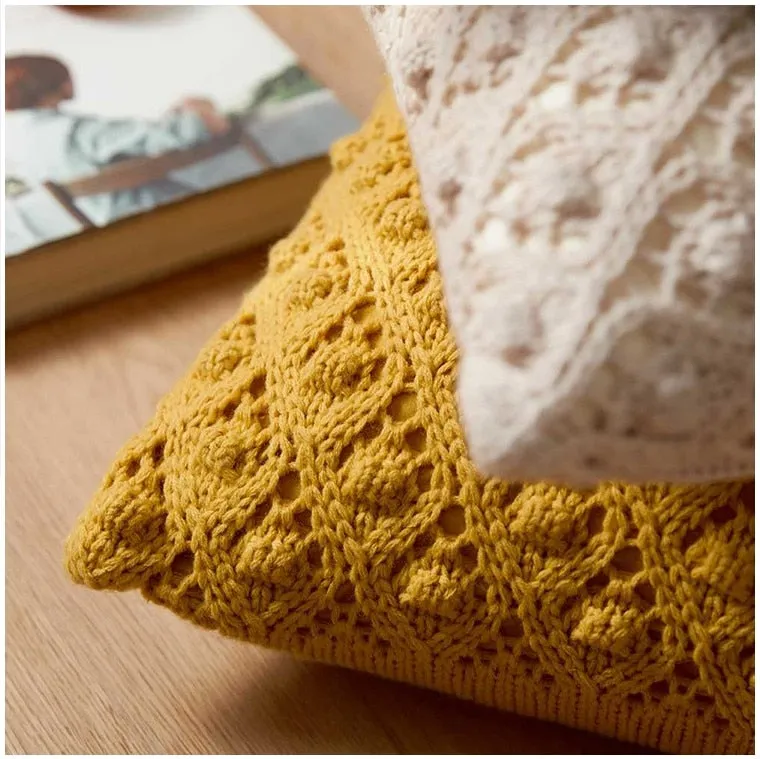 Nouveau Crochet Pillow Case
