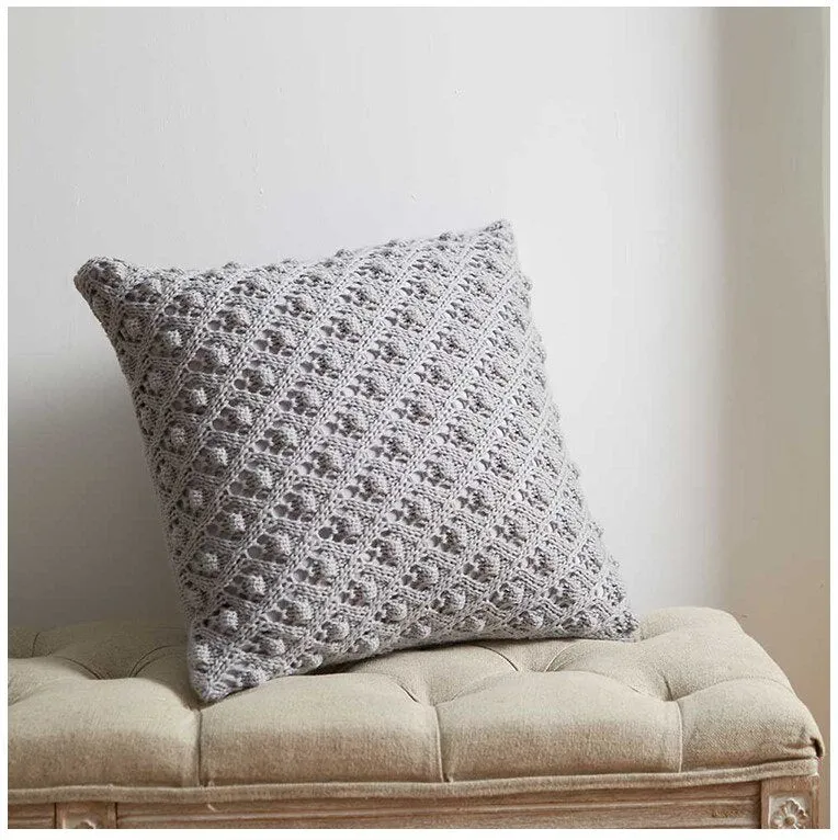 Nouveau Crochet Pillow Case