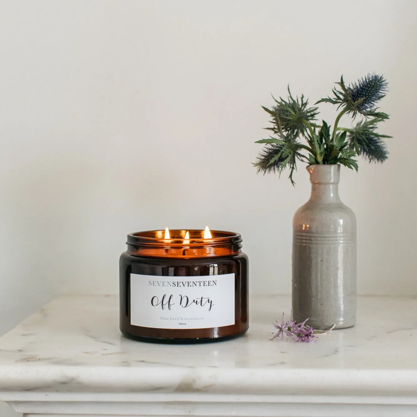 Off Duty / Lime Basil & Mandarin Candle