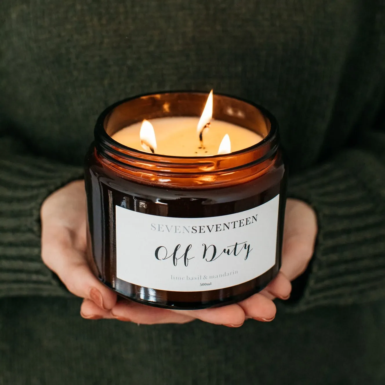 Off Duty / Lime Basil & Mandarin Candle