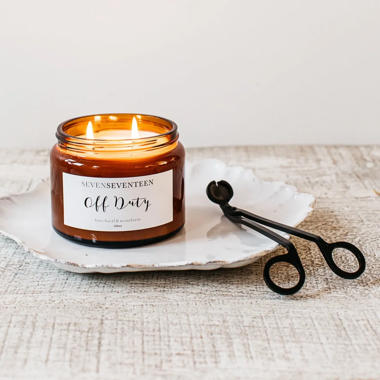 Off Duty / Lime Basil & Mandarin Candle