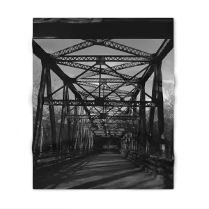 Old Bridge Throw Blanket