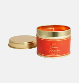 Orange Pomander Small Tin Candle