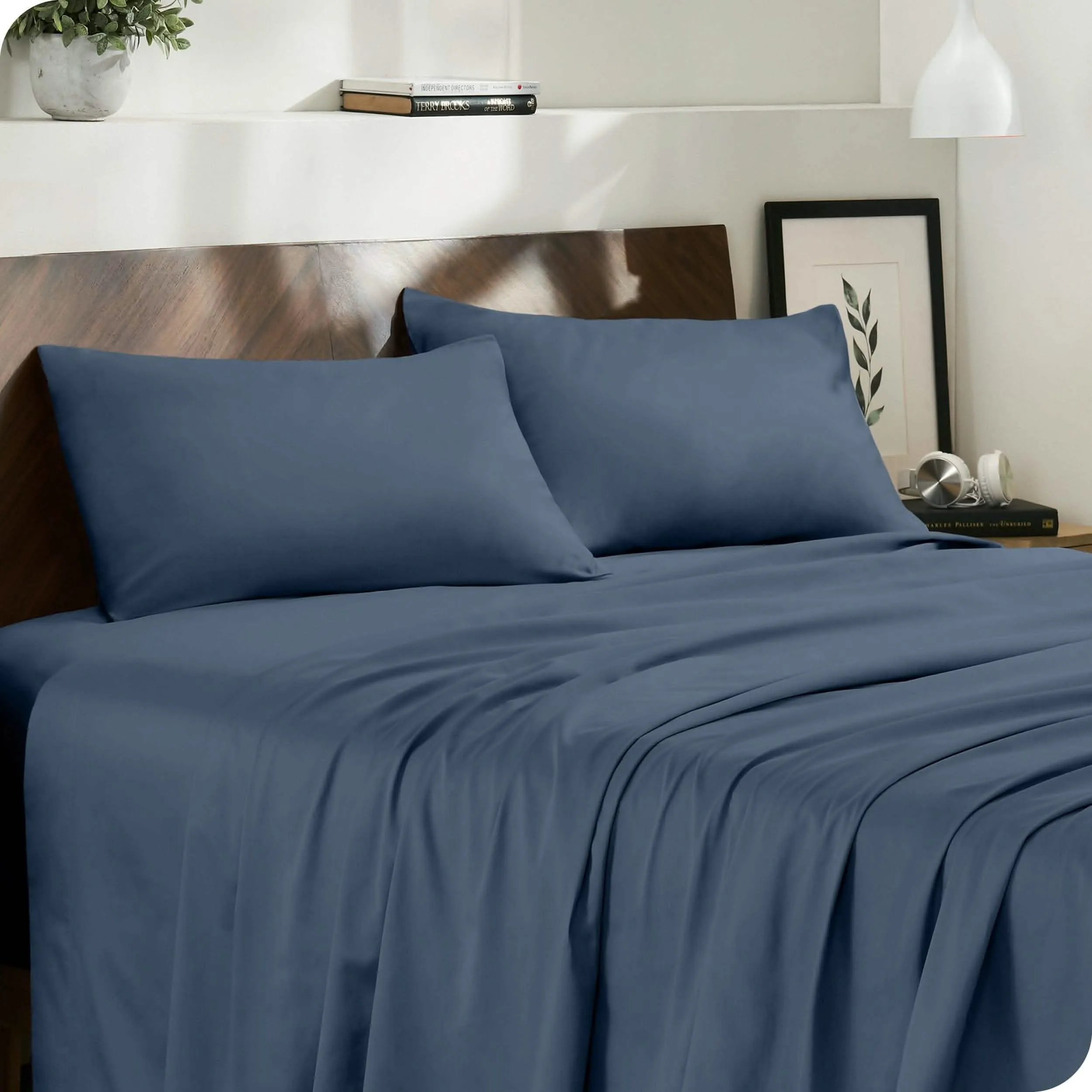 Organic Cotton Sateen Pillowcase Set