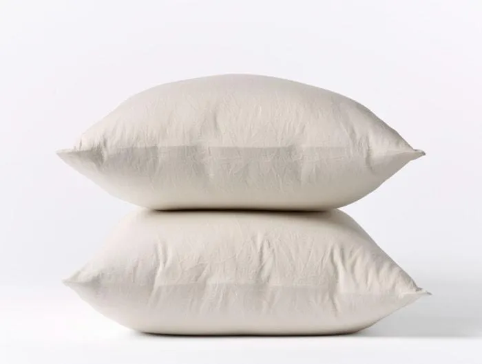 Organic Relaxed Sateen Pale Gray Sheet Sets by Coyuchi