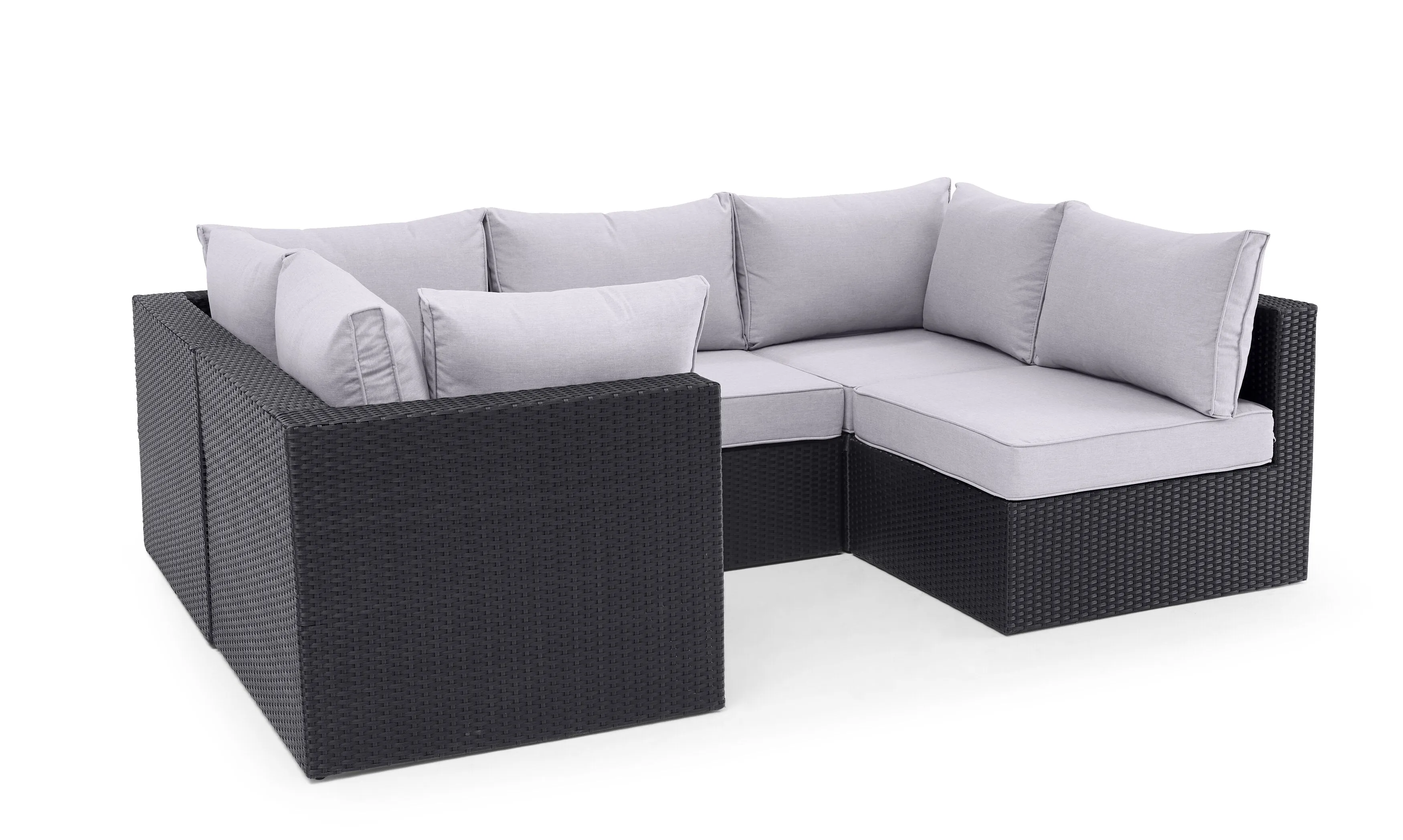 Oslo 5-Piece Patio Set - Grey