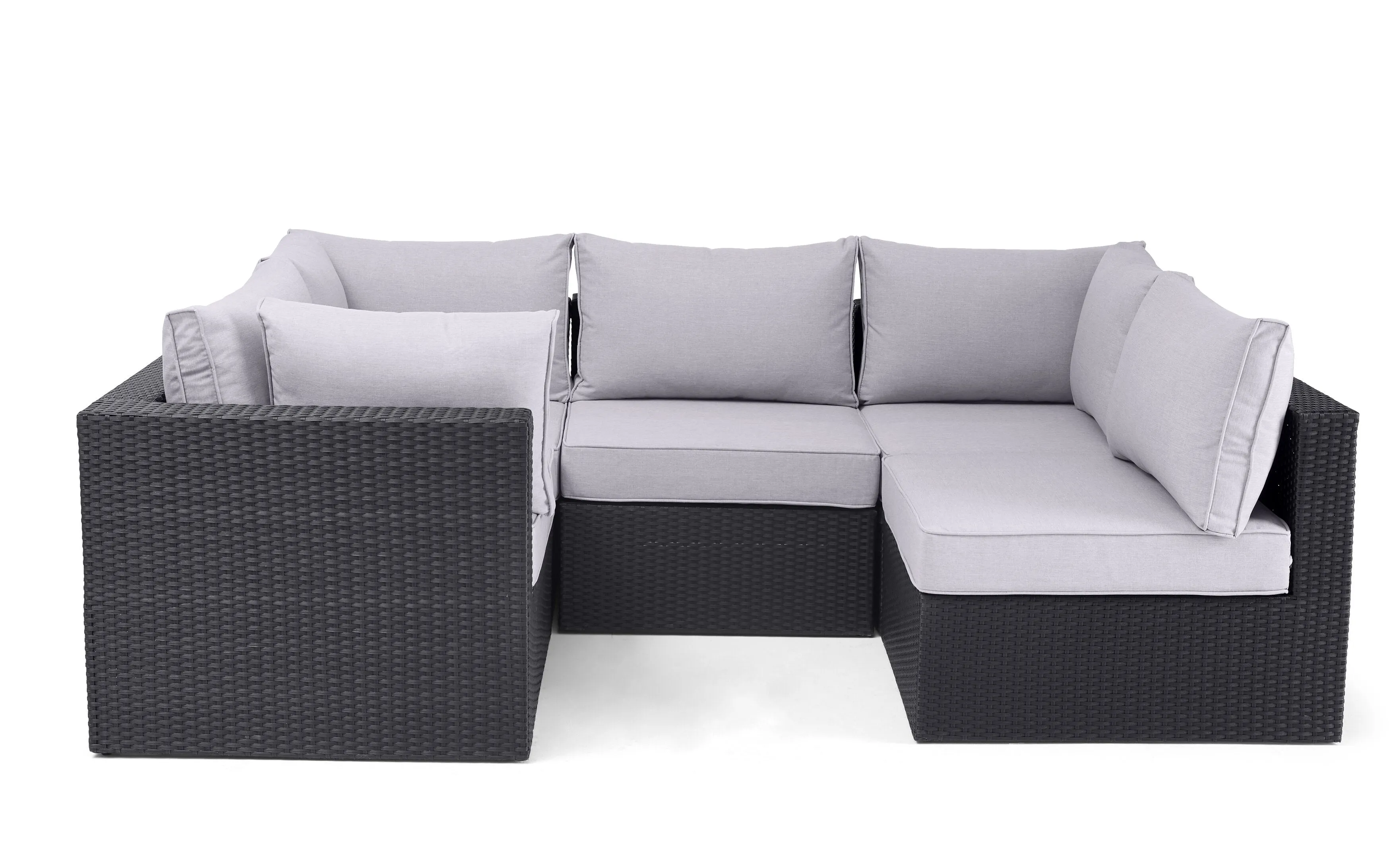 Oslo 5-Piece Patio Set - Grey