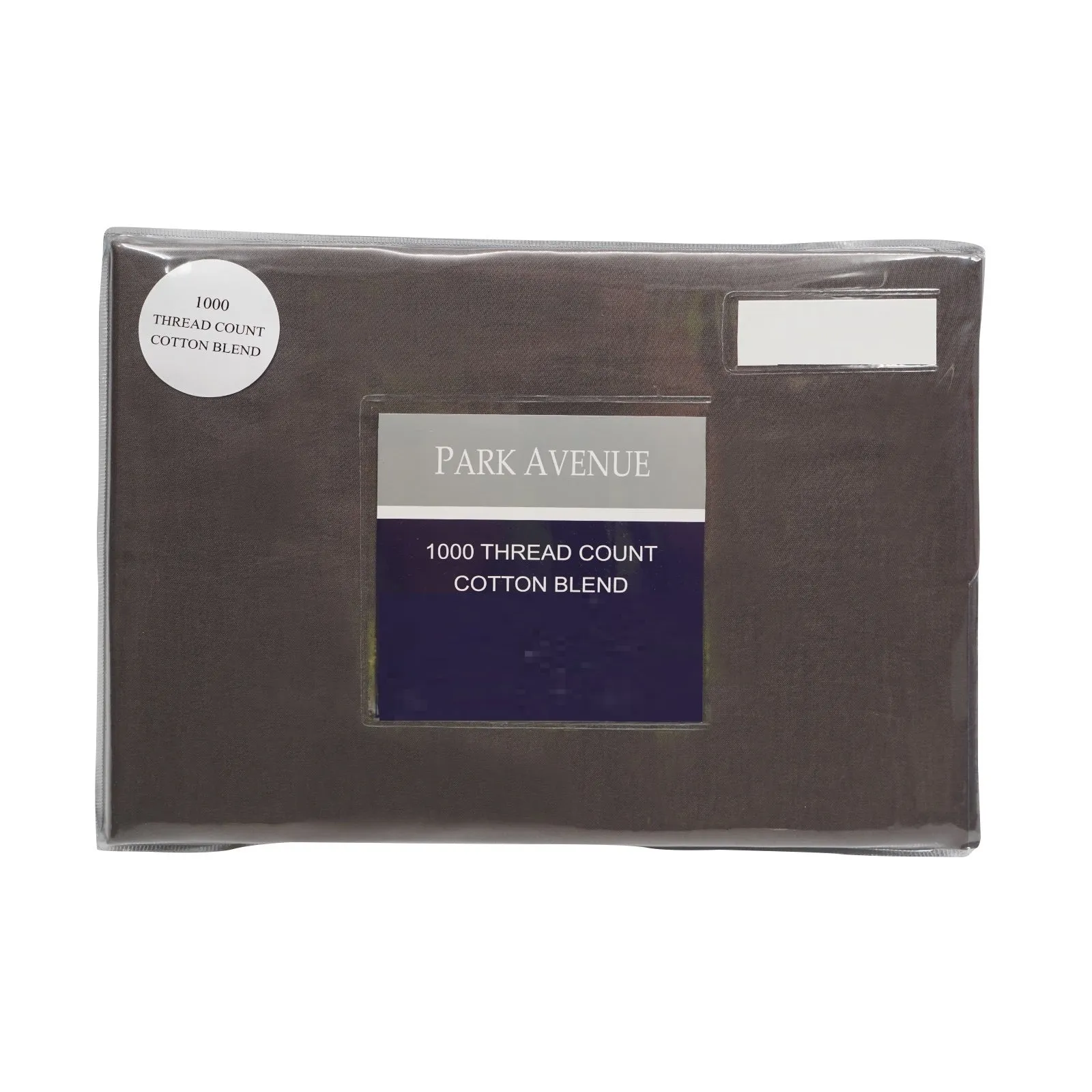Park Avenue 1000TC Cotton Blend Sheet & Pillowcases Set Hotel Quality Bedding Single Charcoal