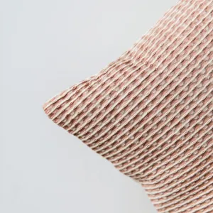 Perla Cotton Waffle Cushion - Cinnamon