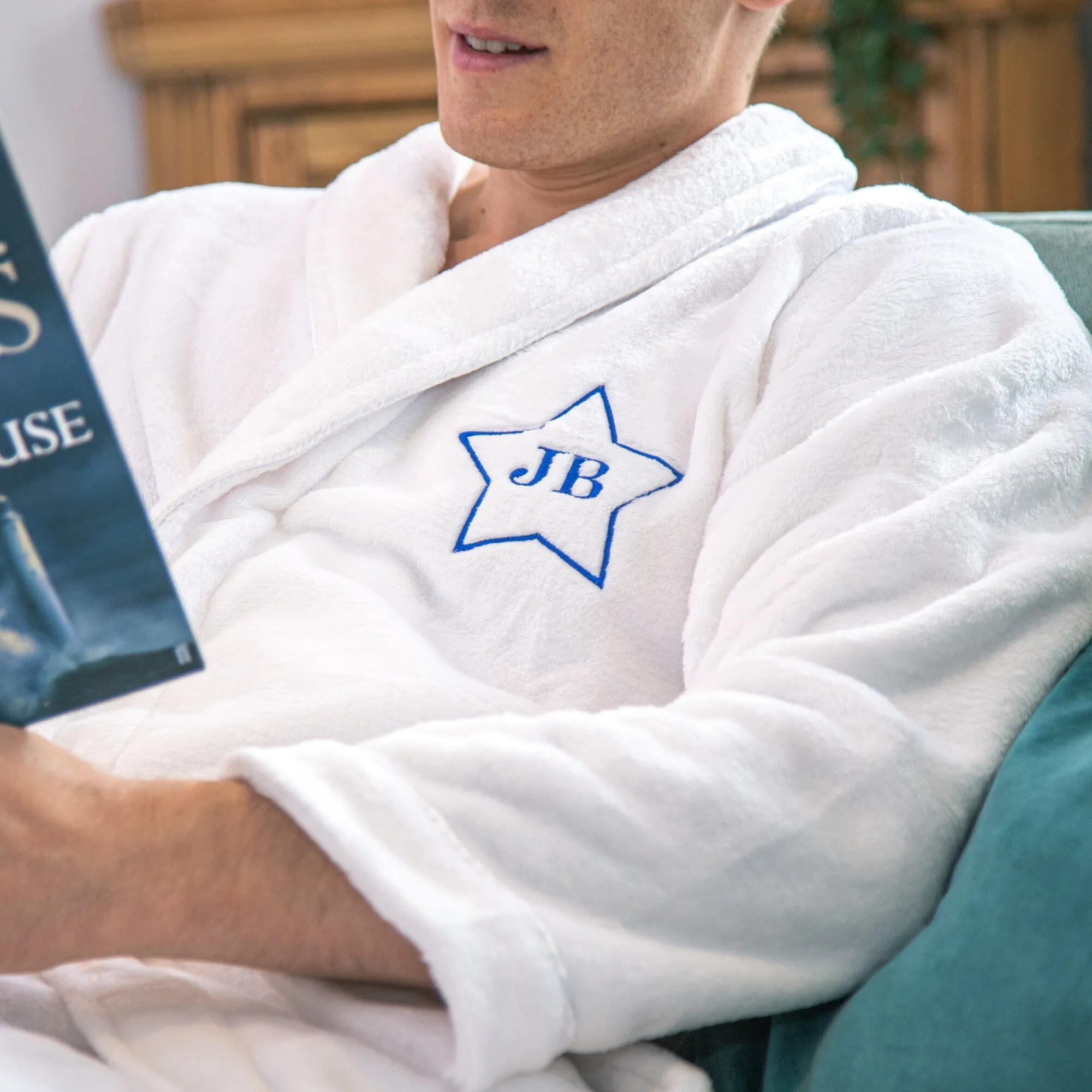Personalised Super Soft Monogrammed Robe