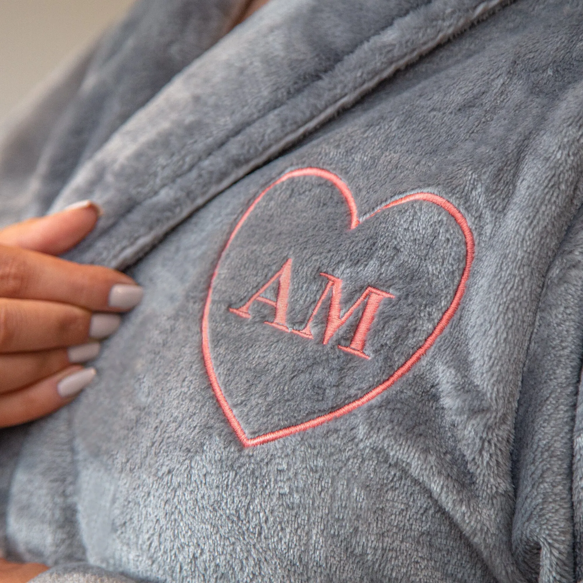 Personalised Super Soft Monogrammed Robe