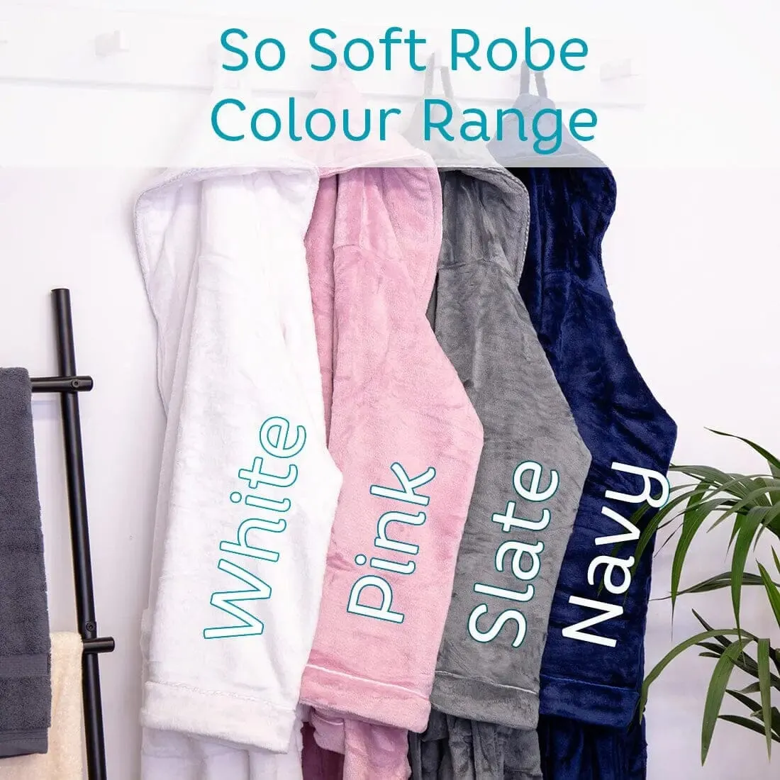 Personalised Super Soft Monogrammed Robe