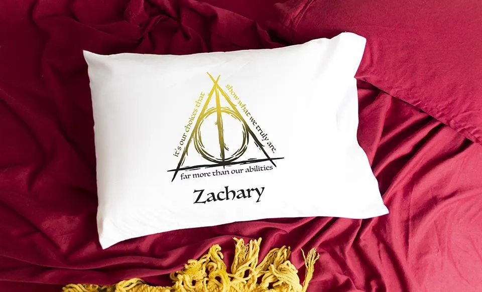 Personalized Kids Wizard Pillowcases