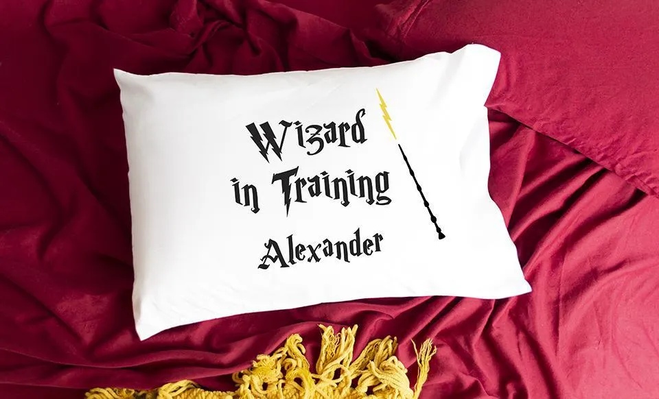 Personalized Kids Wizard Pillowcases