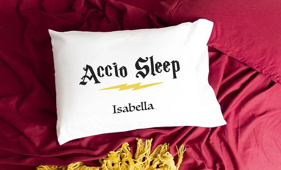 Personalized Kids Wizard Pillowcases
