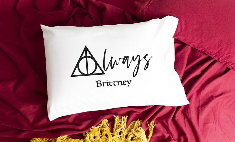Personalized Kids Wizard Pillowcases