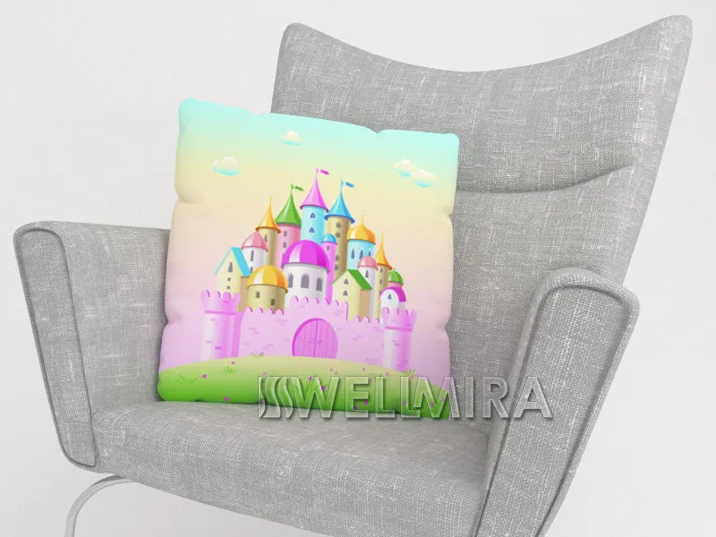 Pillowcase Pink Castle