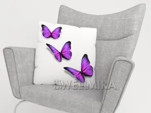 Pillowcase Purple Batterfly