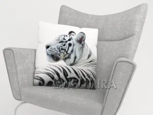 Pillowcase White Tiger