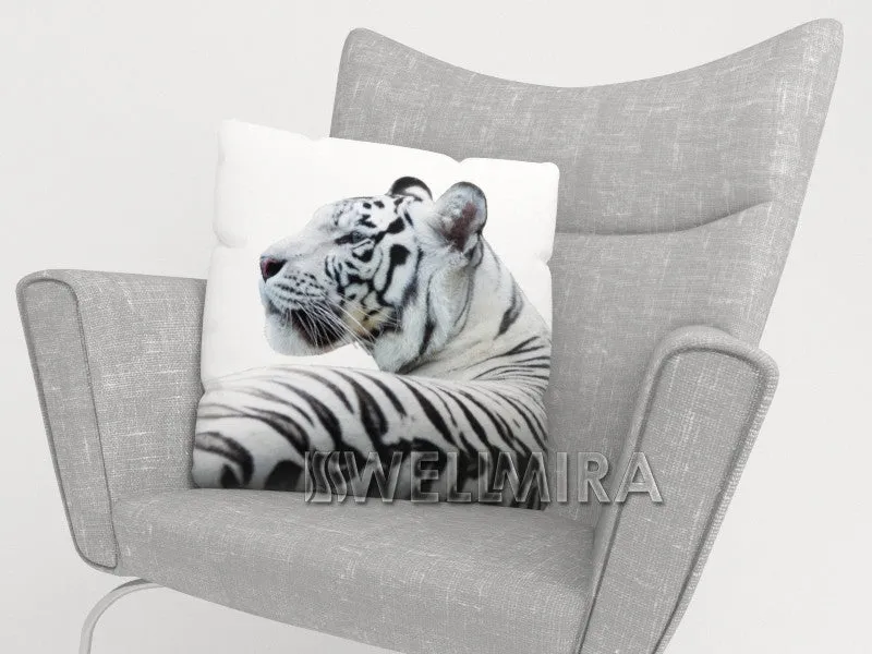 Pillowcase White Tiger
