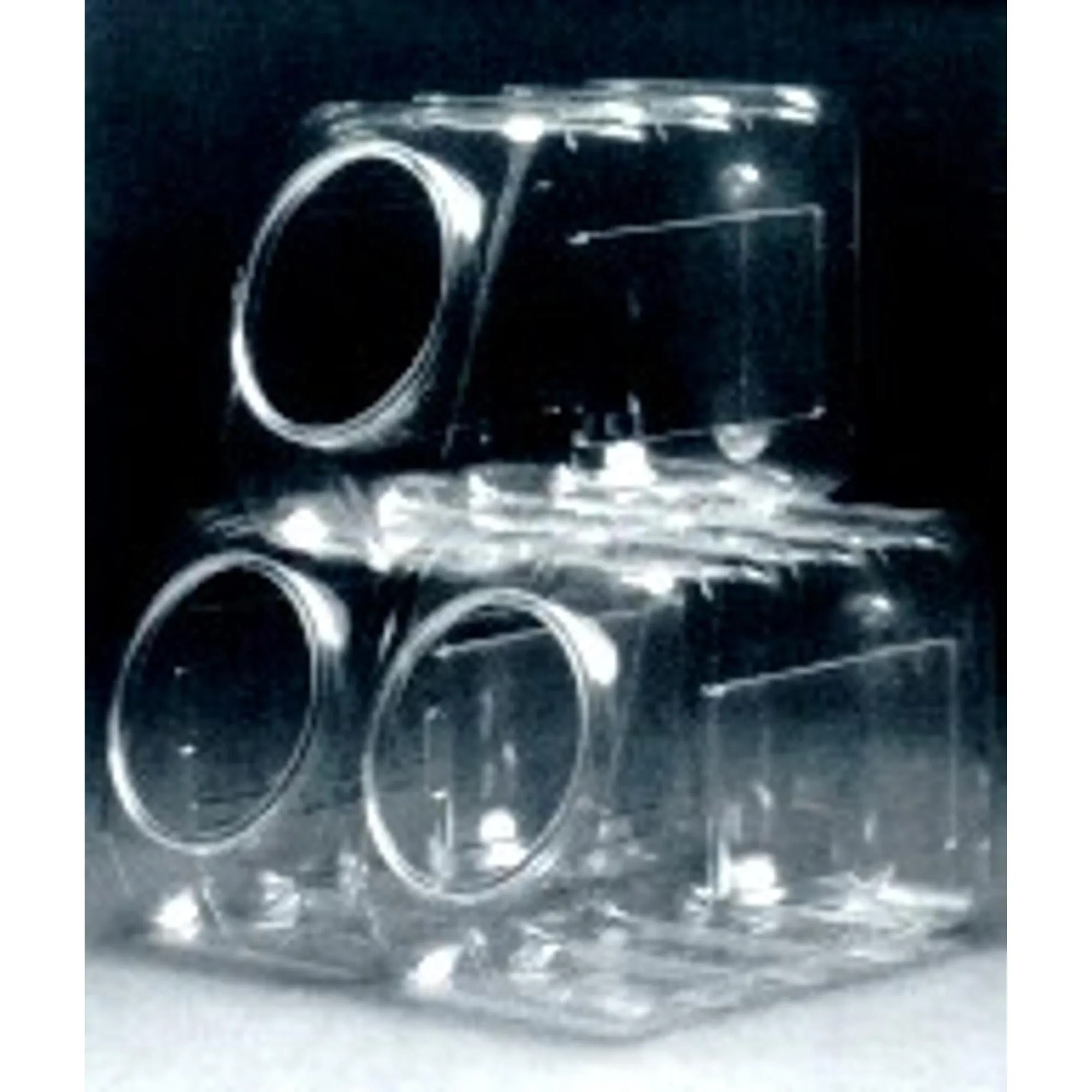 Plastic Balloon Bin With Stacking Interlock.