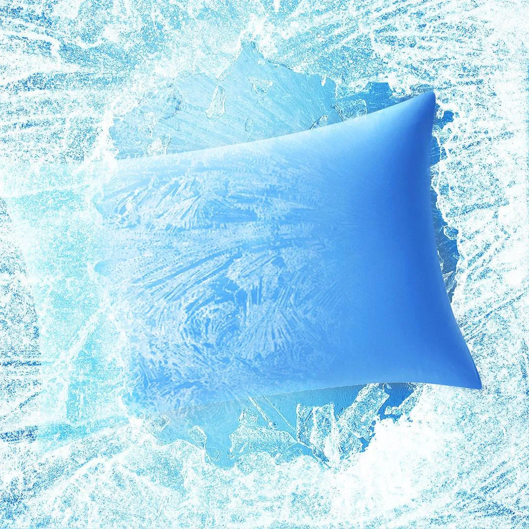 Premium Silky Super Cooling Pillowcases Arc-Chill Extreme Q-Max 0.5 of 2 pack