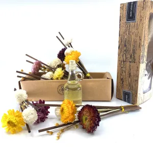 Reed Diffuser Replacement Sticks, The Country Garden, Rattan Wood Flower