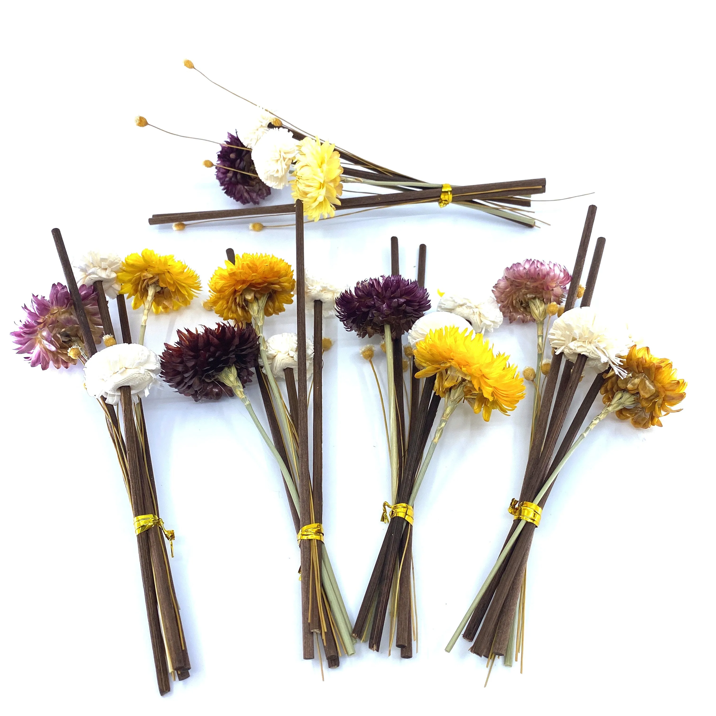 Reed Diffuser Replacement Sticks, The Country Garden, Rattan Wood Flower