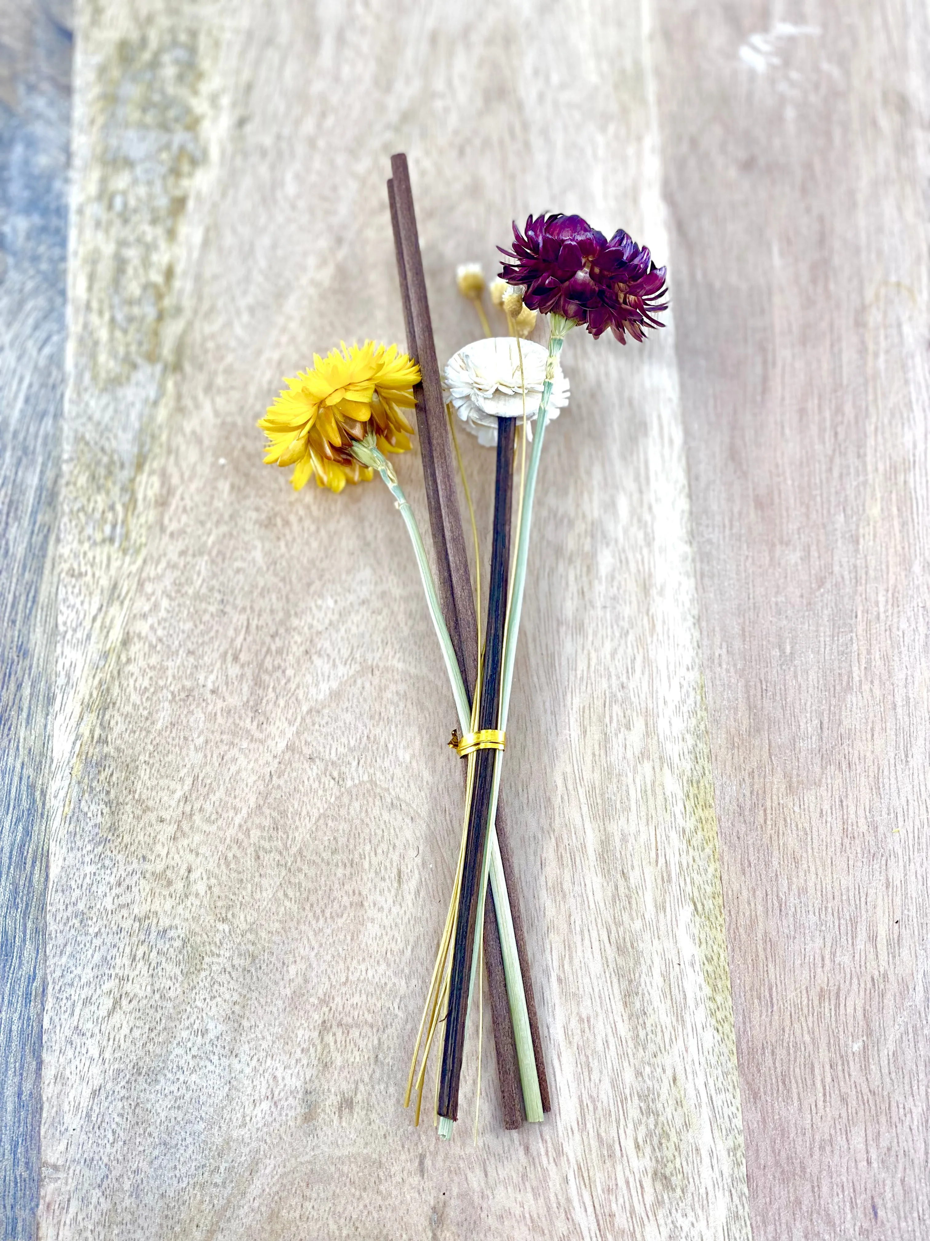 Reed Diffuser Replacement Sticks, The Country Garden, Rattan Wood Flower
