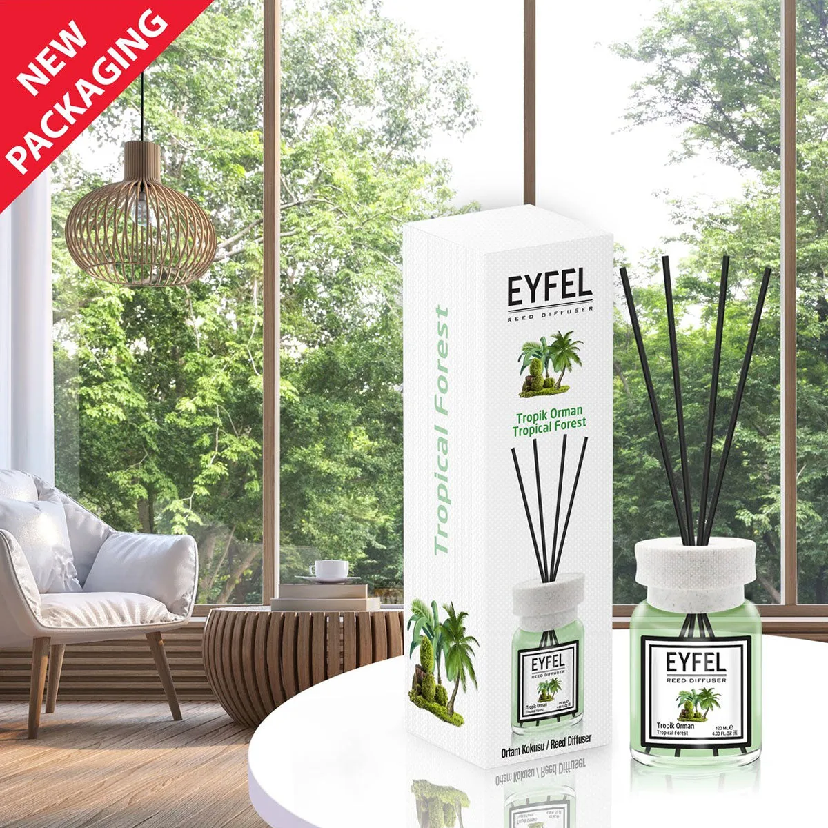 Reed Diffuser Tropical Forest Fragrance 120ml