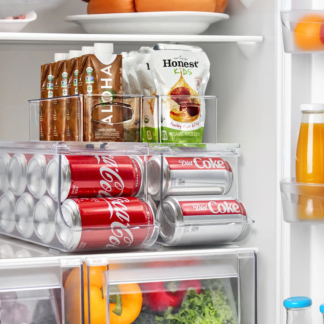 Refrigerator Storage Drawers (4 Pack)