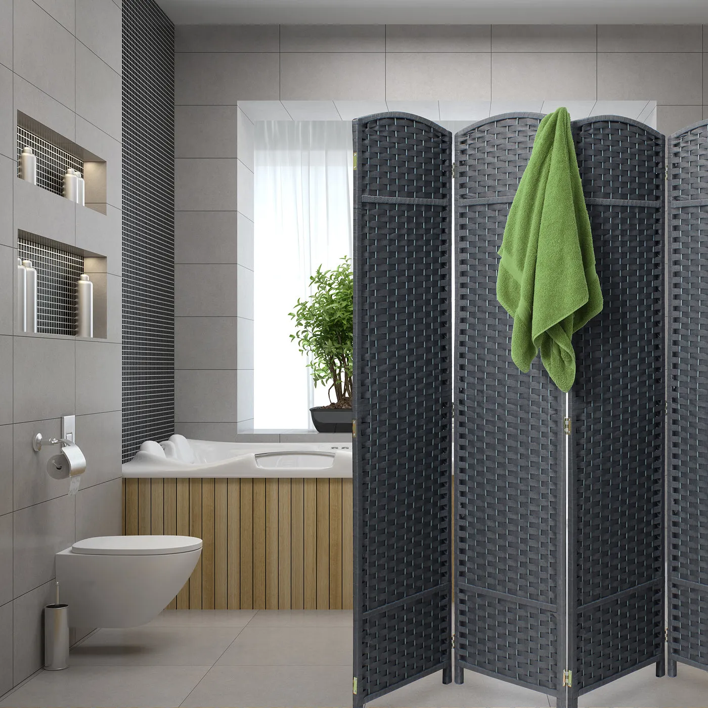 Room Divider Screen Panels (8-6-4 Panel)
