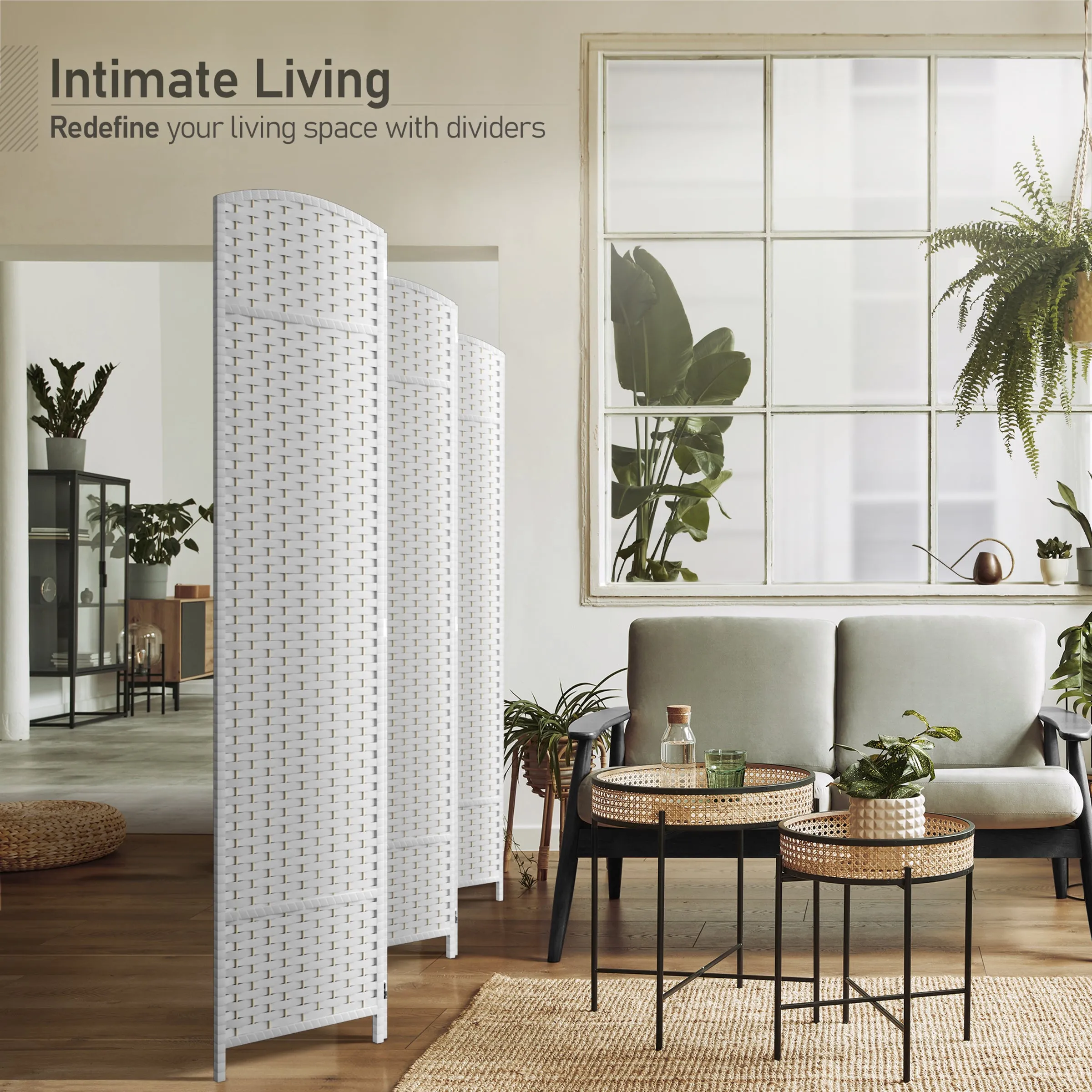 Room Divider Screen Panels (8-6-4 Panel)