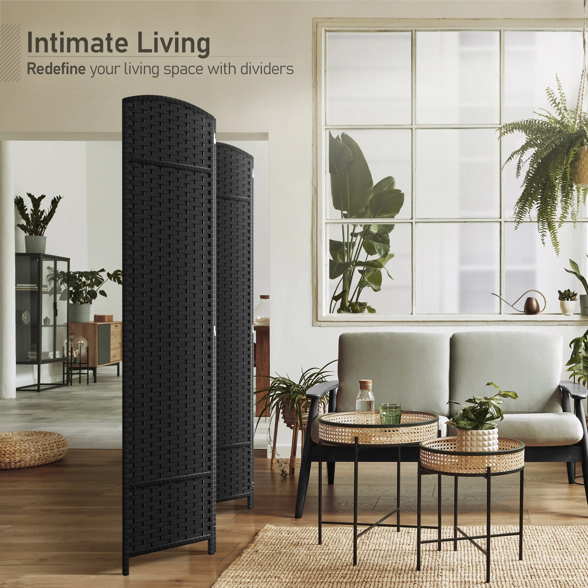 Room Divider Screen Panels (8-6-4 Panel)