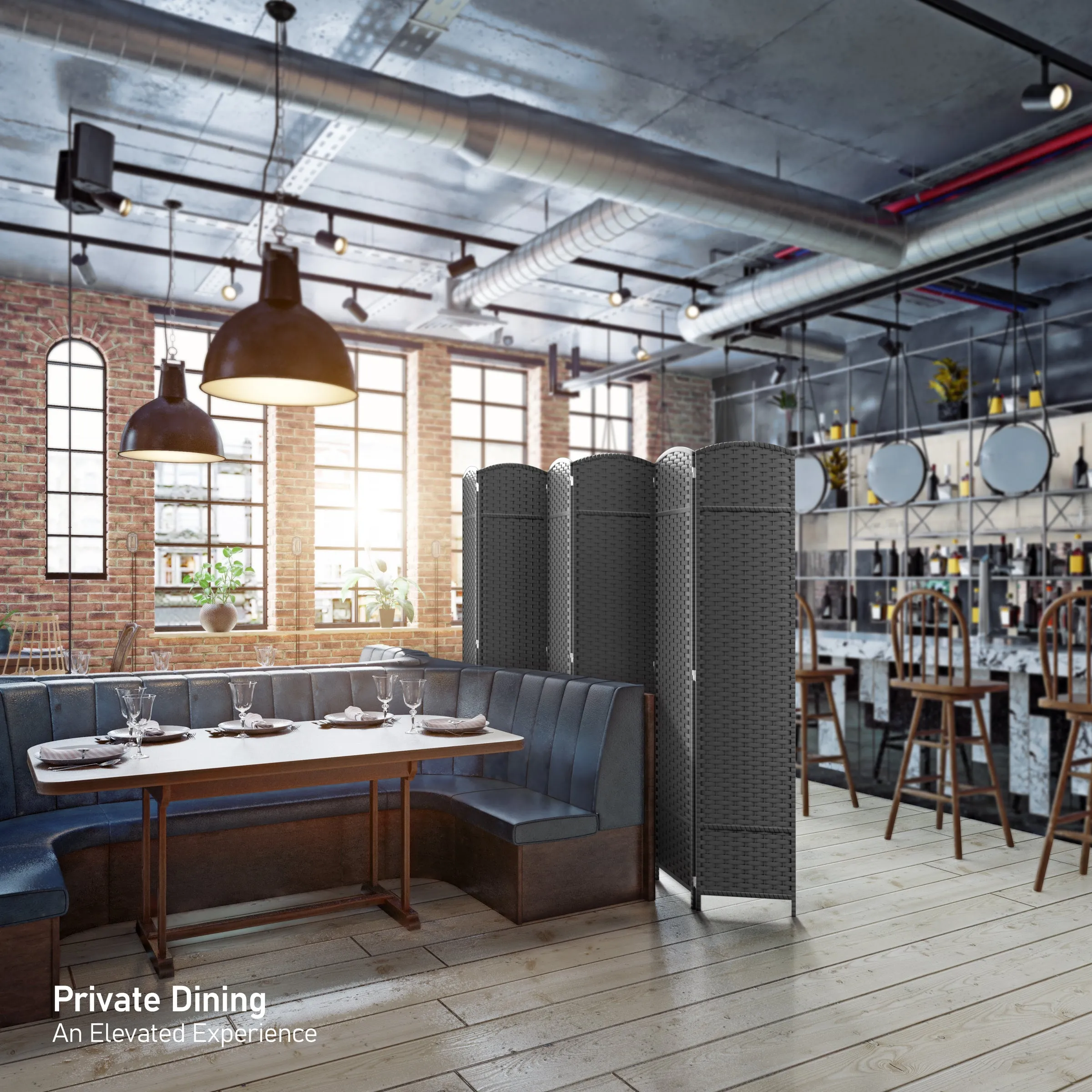 Room Divider Screen Panels (8-6-4 Panel)