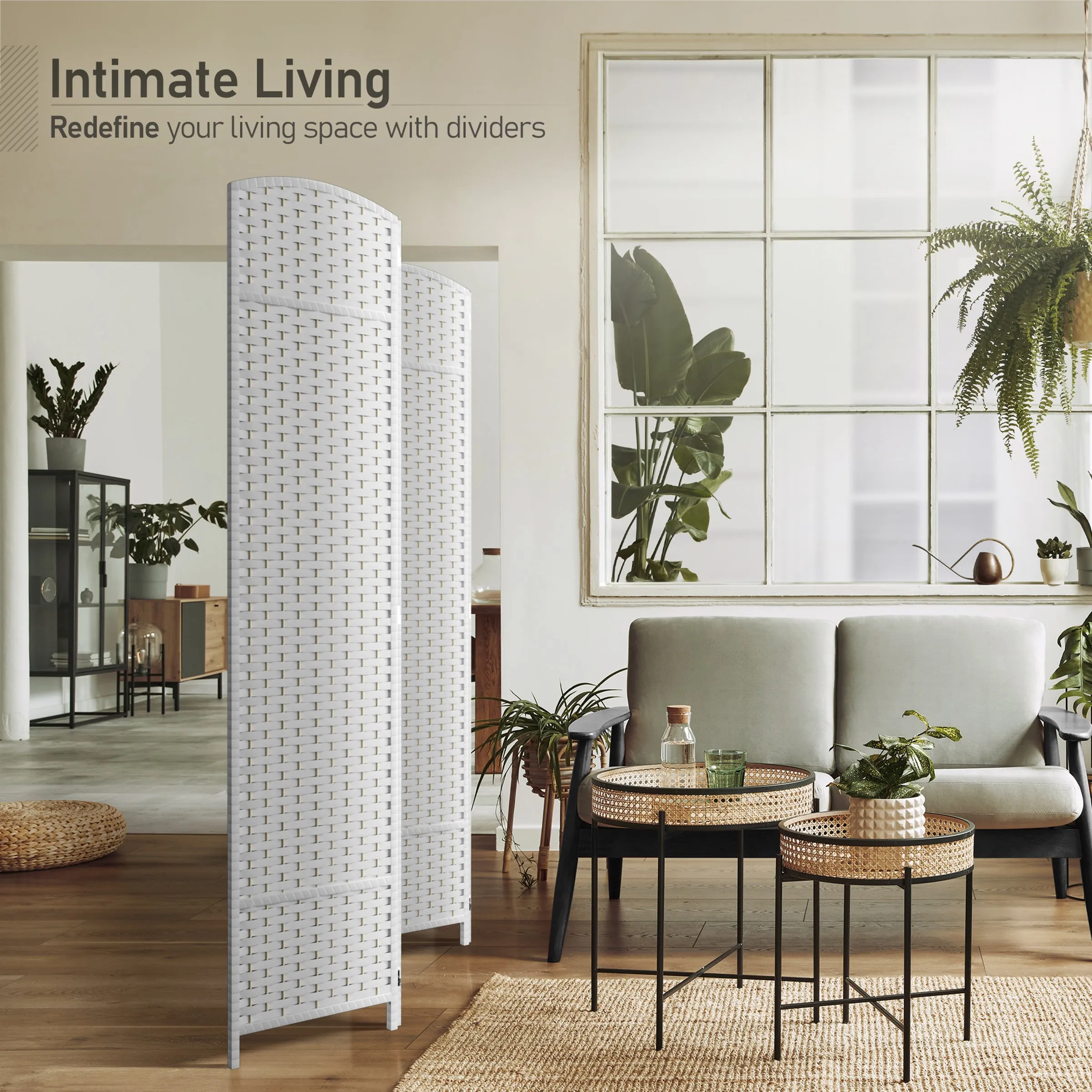Room Divider Screen Panels (8-6-4 Panel)