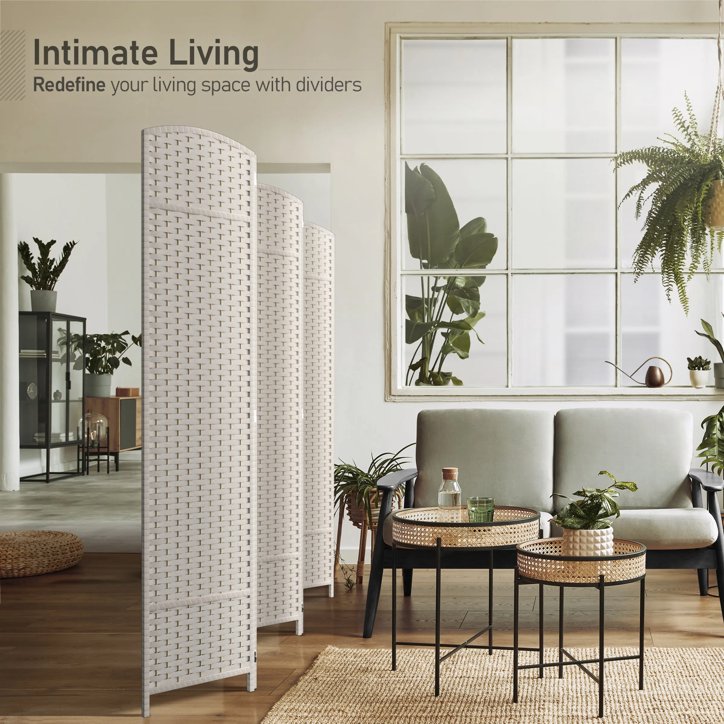 Room Divider Screen Panels (8-6-4 Panel)