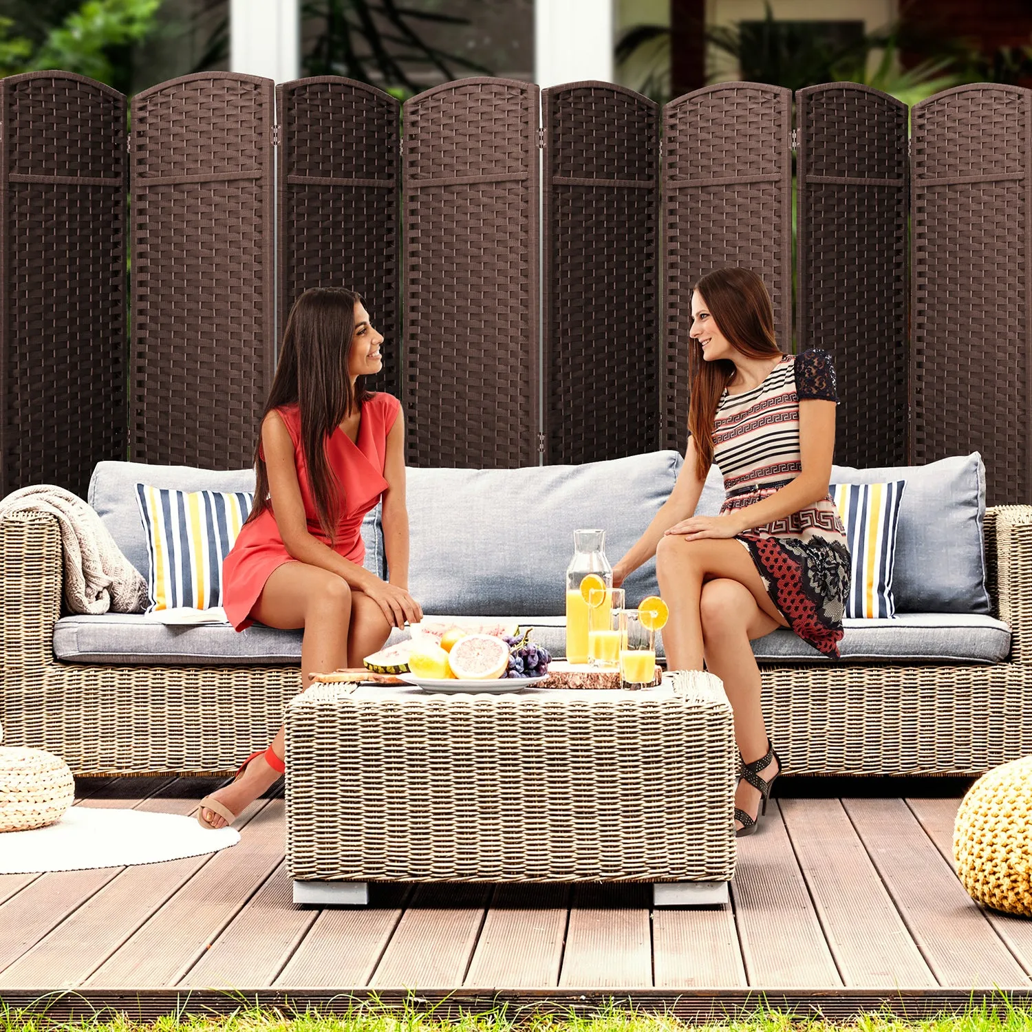 Room Divider Screen Panels (8-6-4 Panel)