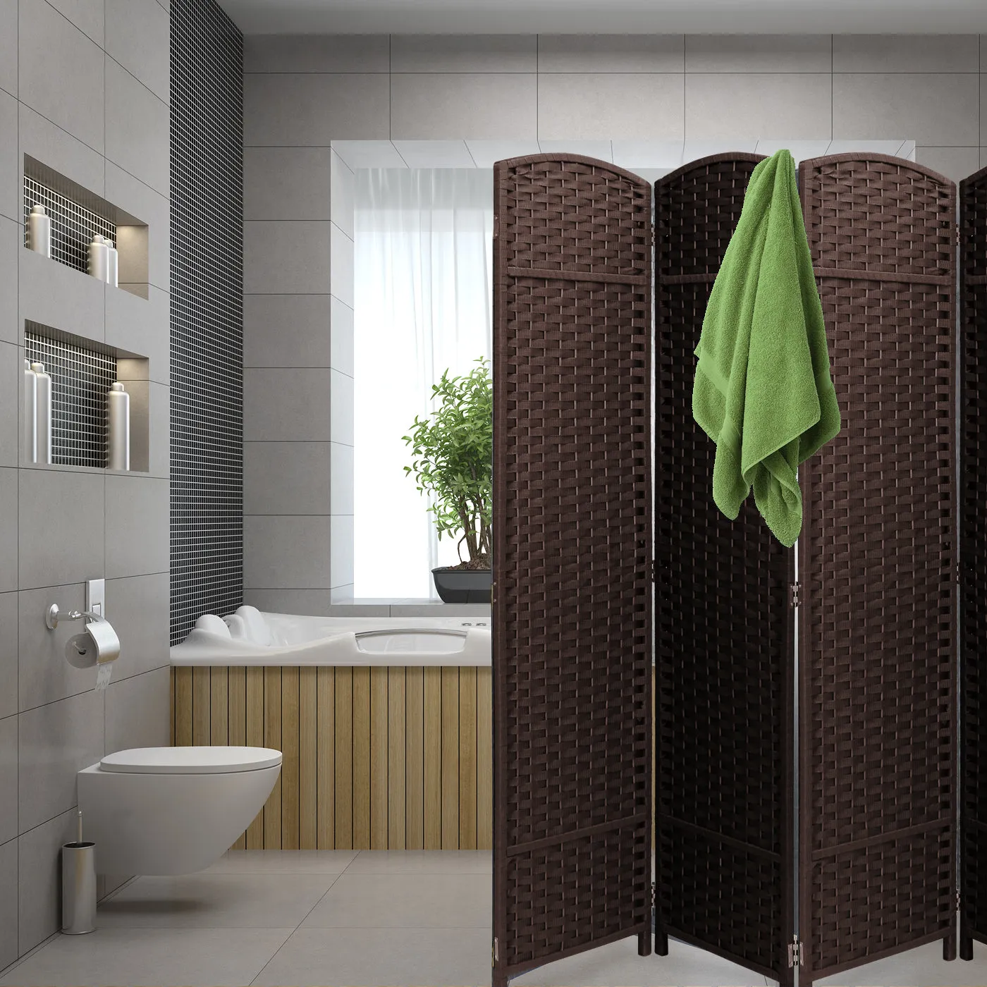 Room Divider Screen Panels (8-6-4 Panel)