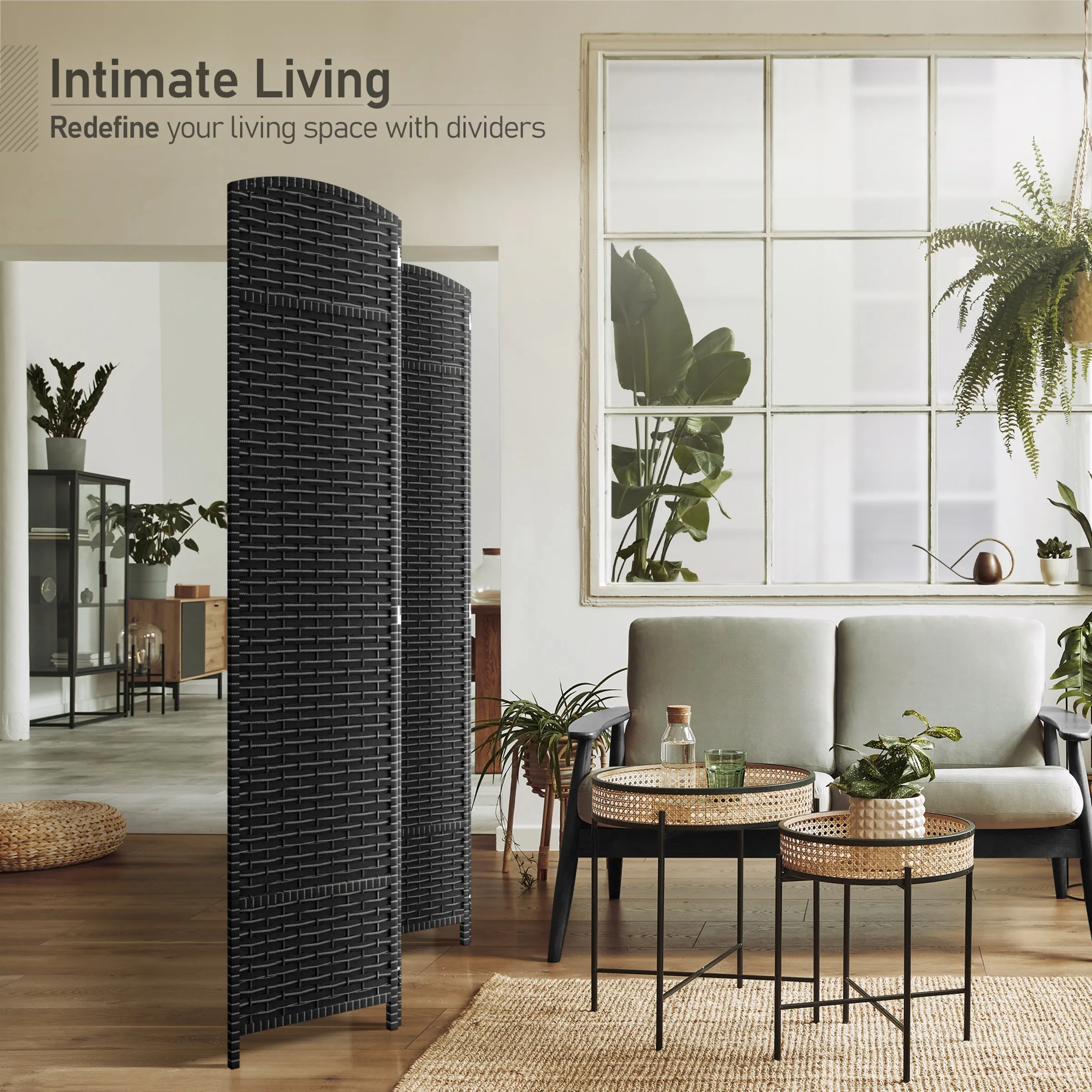 Room Divider Screen Panels (8-6-4 Panel)