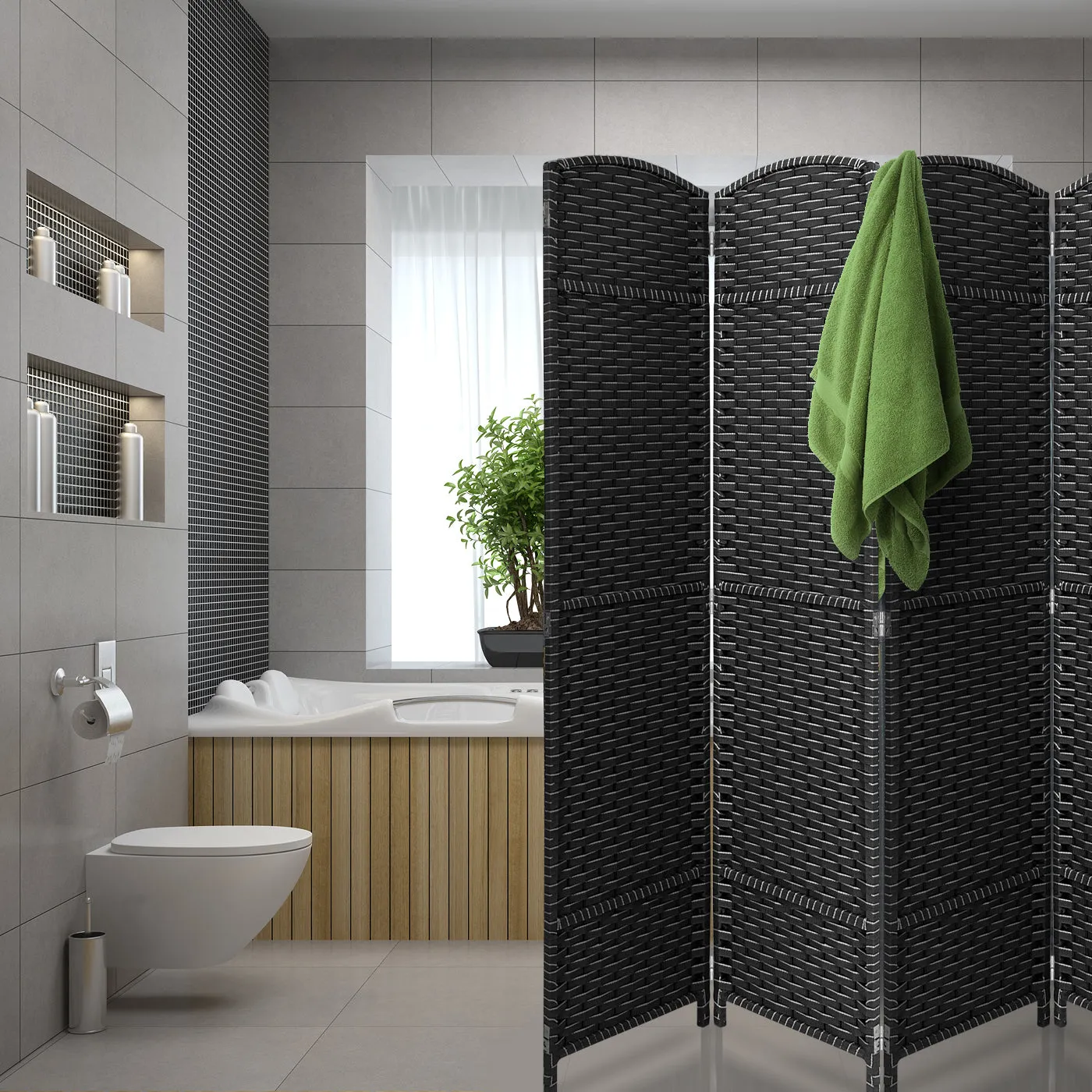 Room Divider Screen Panels (8-6-4 Panel)