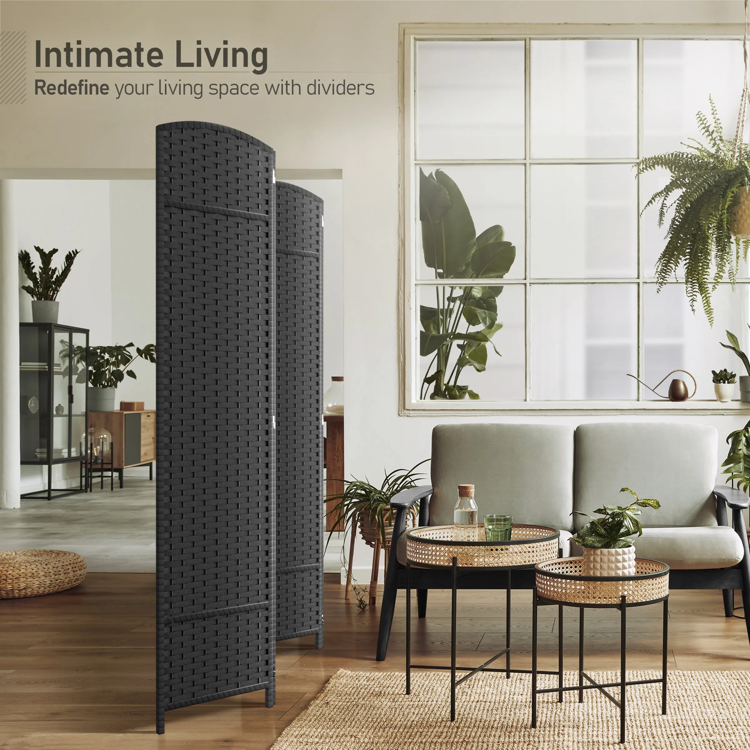 Room Divider Screen Panels (8-6-4 Panel)