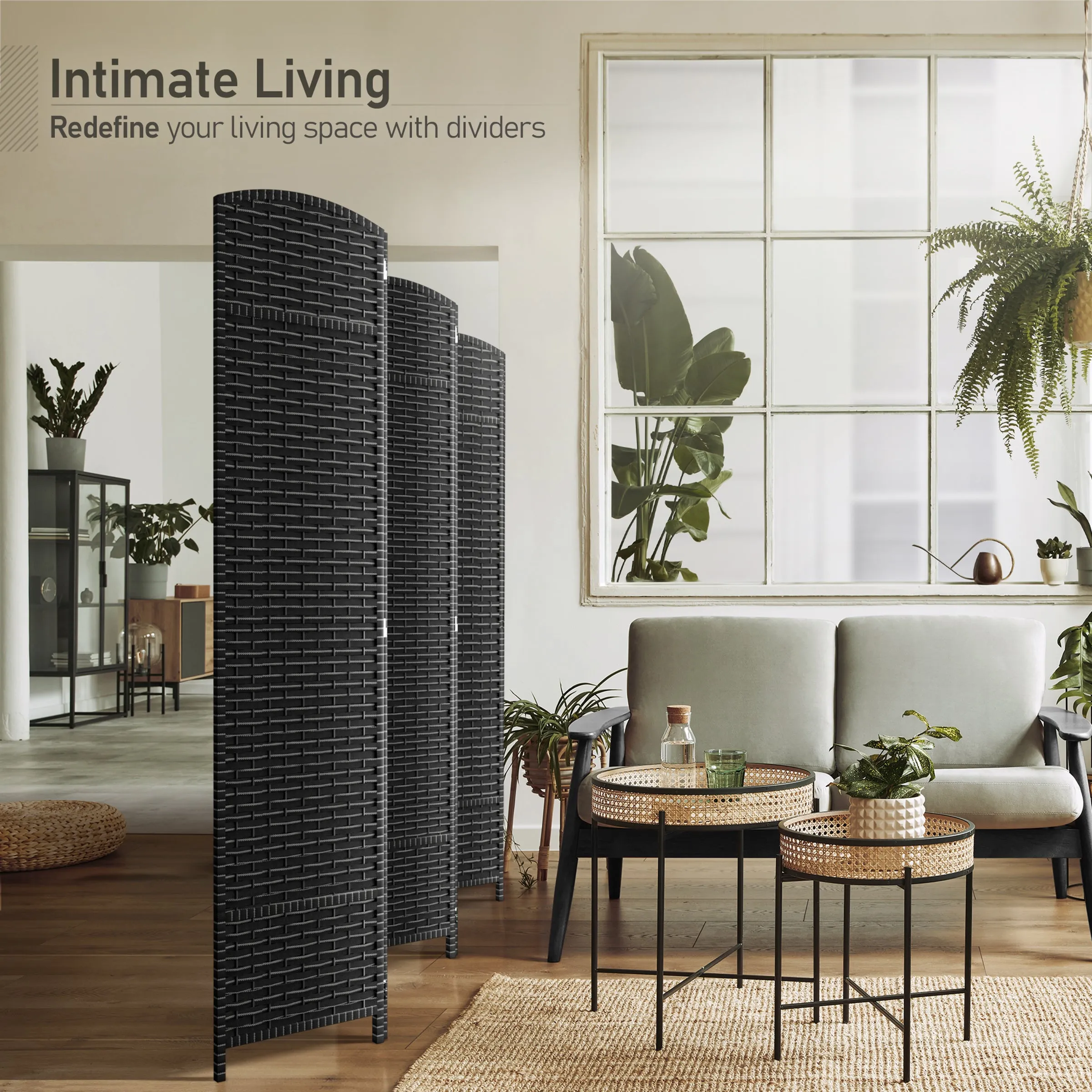 Room Divider Screen Panels (8-6-4 Panel)