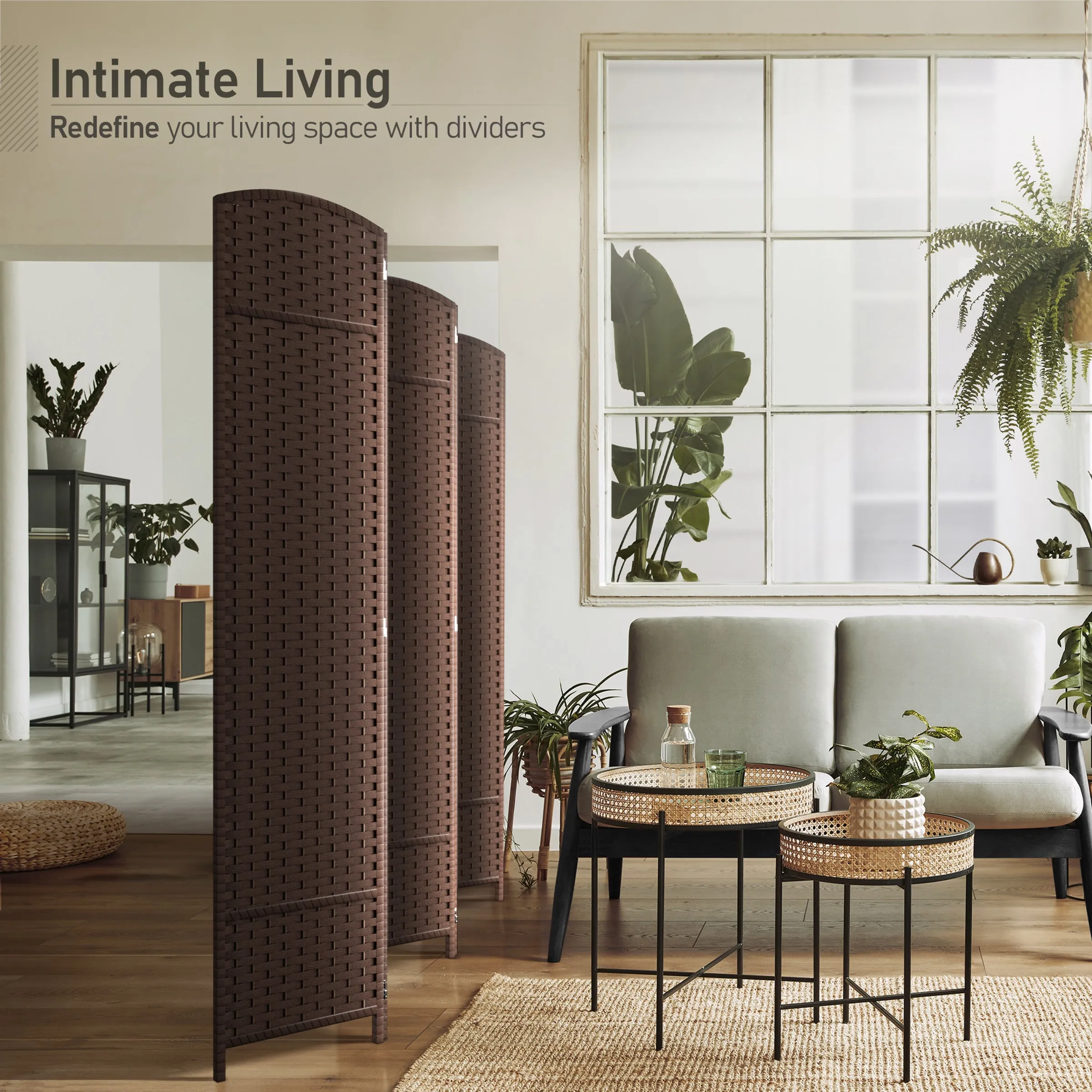 Room Divider Screen Panels (8-6-4 Panel)