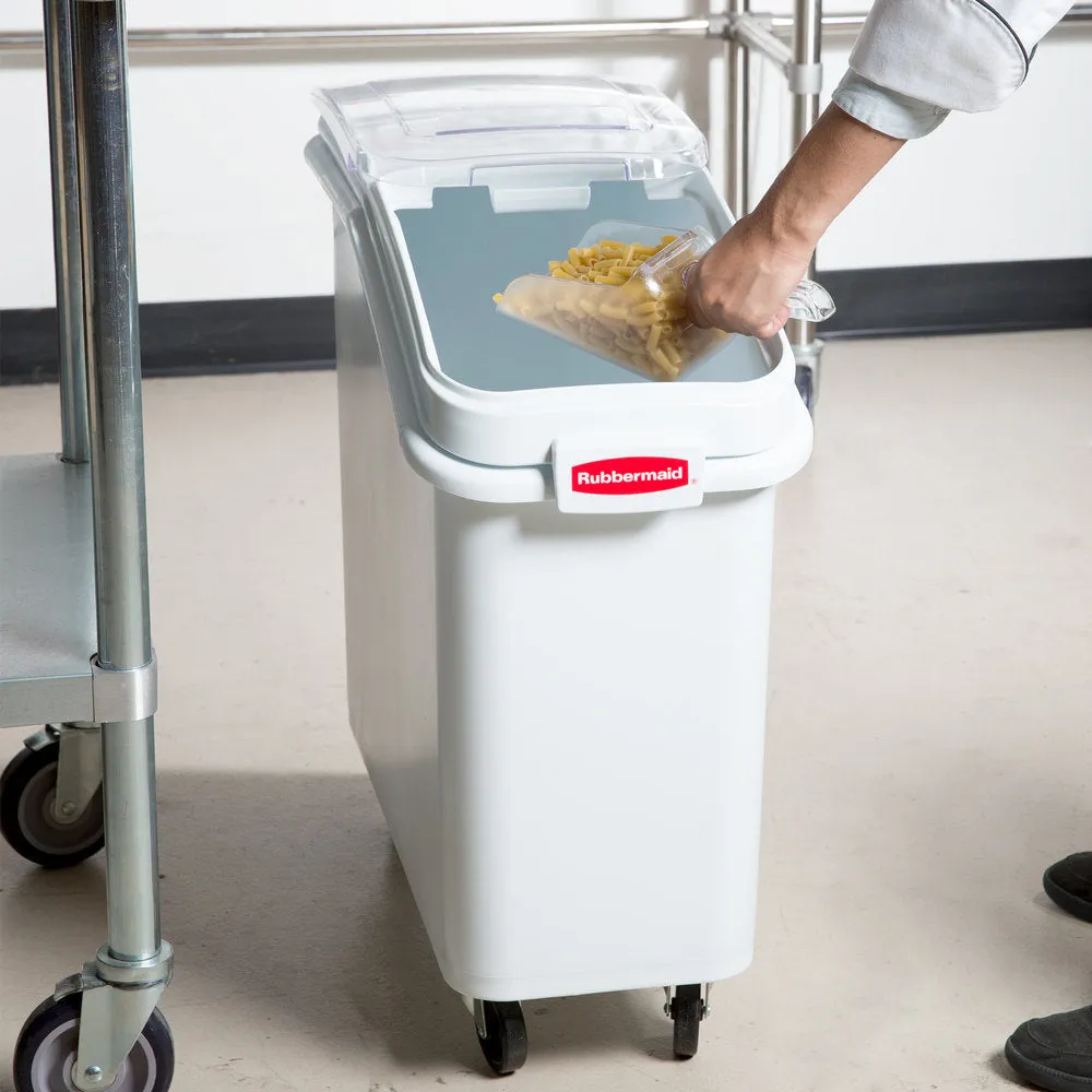 RUBBERMAID PROSAVE INGREDIENT STORAGE BIN - WHITE 20 GAL