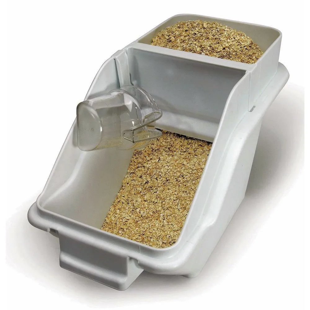 RUBBERMAID PROSAVE INGREDIENT STORAGE BIN WITH SLIDING LID AND SCOOP - 6.25 GAL