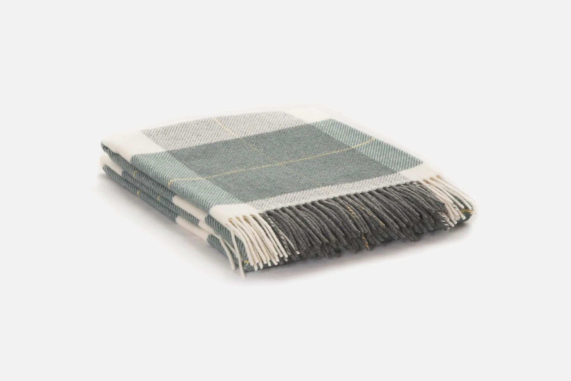 Sage Glynn Lambswool Throw Blanket