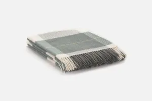 Sage Glynn Lambswool Throw Blanket