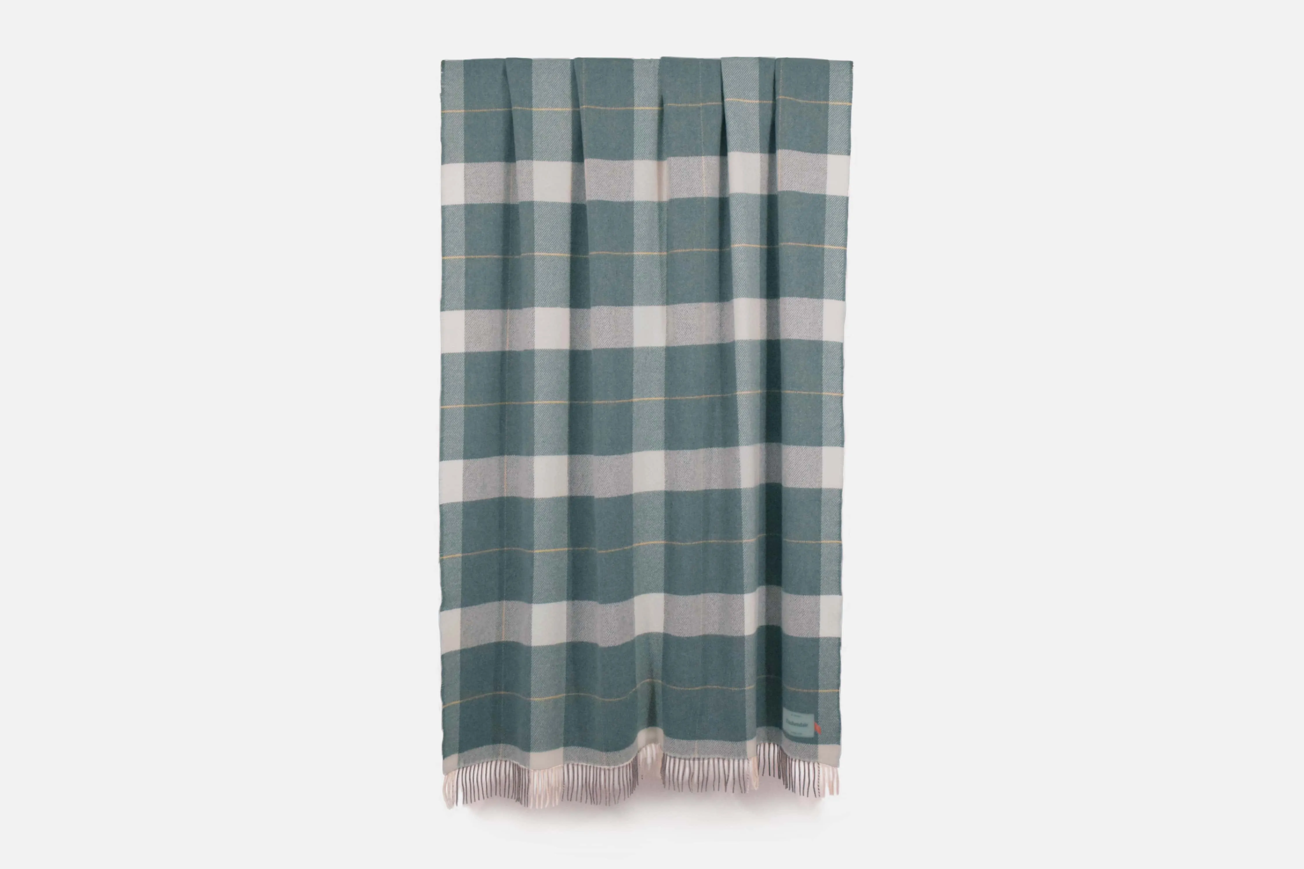 Sage Glynn Lambswool Throw Blanket