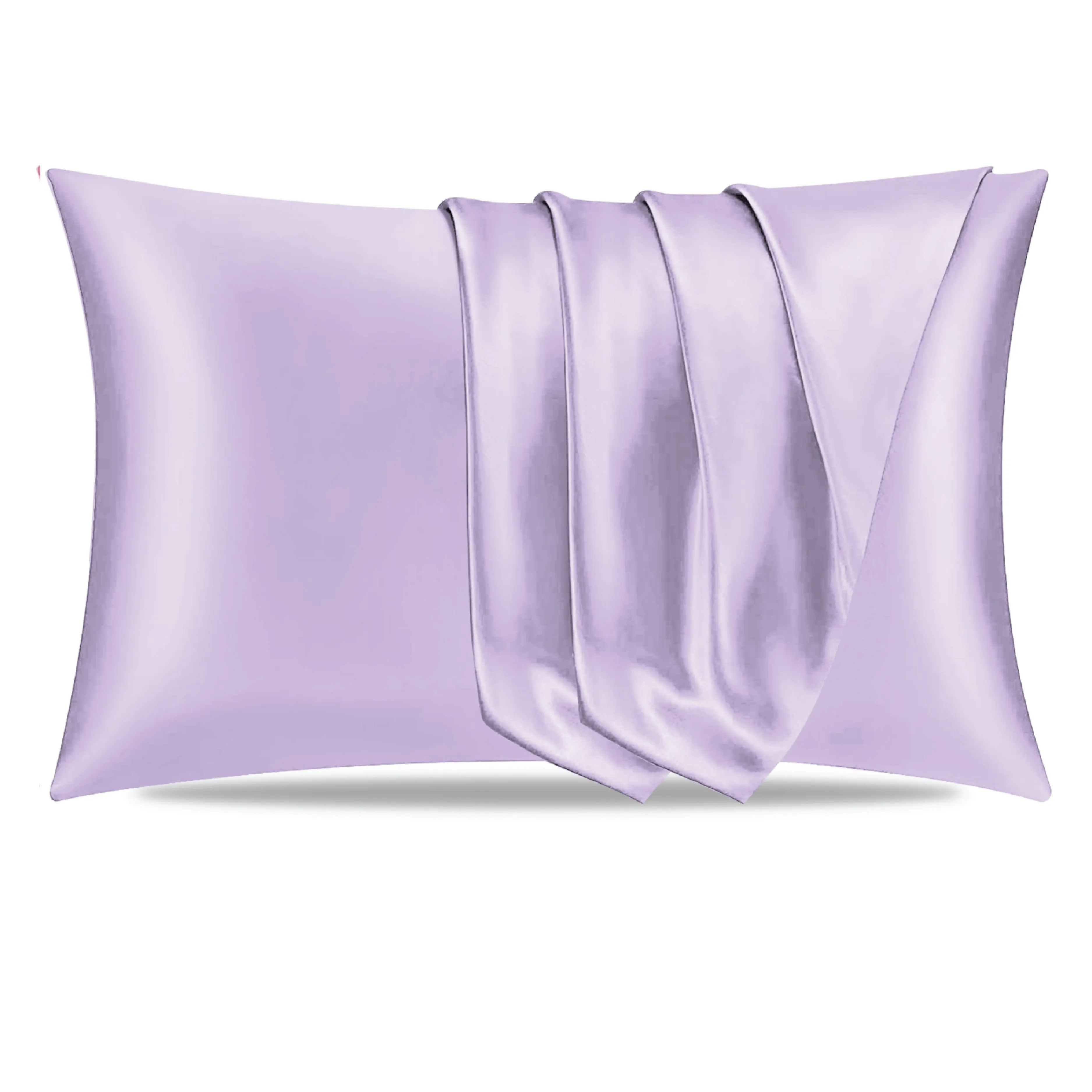 Satin Silk Pillowcase-Purple